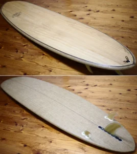 BIC SPORT EARTH Surf ビック アースサーフ Time Cruiser 8'2 ウッド 中古ファンボード EPOXY deck/bottom No.96291644