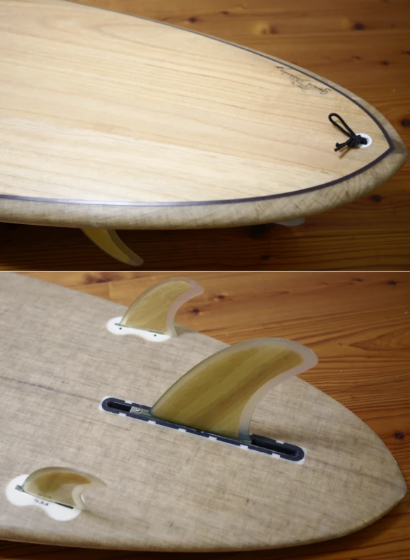 BIC SPORT EARTH Surf ビック アースサーフ Time Cruiser 8'2 ウッド 中古ファンボード EPOXY tail No.96291644