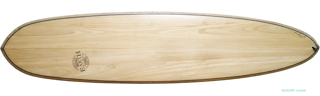 BIC SPORT EARTH Surf ビック アースサーフ Time Cruiser 8'2 ウッド 中古ファンボード EPOXY deck-zoom No.96291644