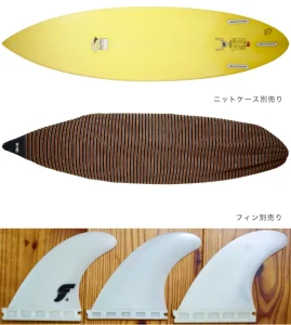 パタゴニア FCD フレッチャー・シュイナード・デザインズ KMRP 中古ショートボード 6`1 fin/ニットケース No.96291648