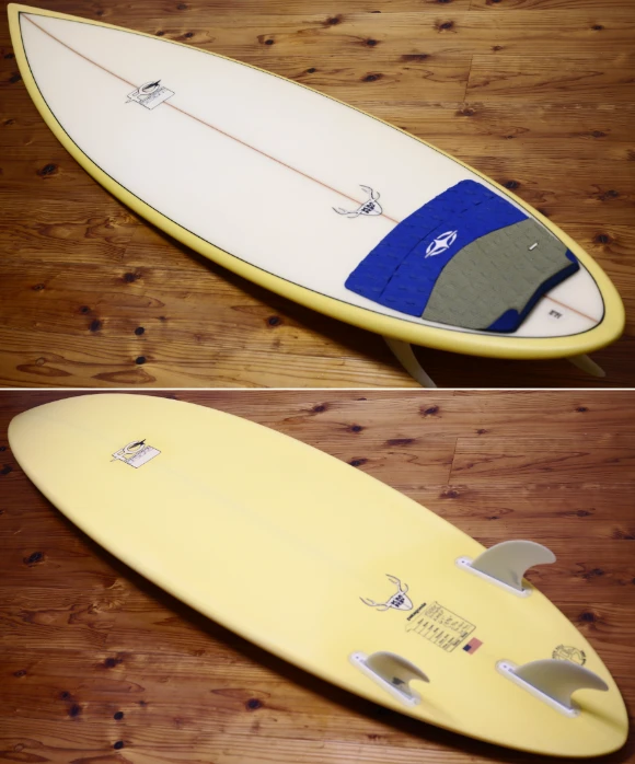 パタゴニア FCD フレッチャー・シュイナード・デザインズ KMRP 中古ショートボード 6`1 deck/bottom No.96291648