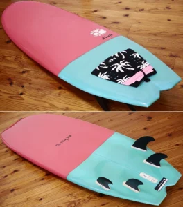 スリーウェザー THREE WEATHER フリーリー Freely ミニシモンズ系 5`10 deck/bottom No.96291649