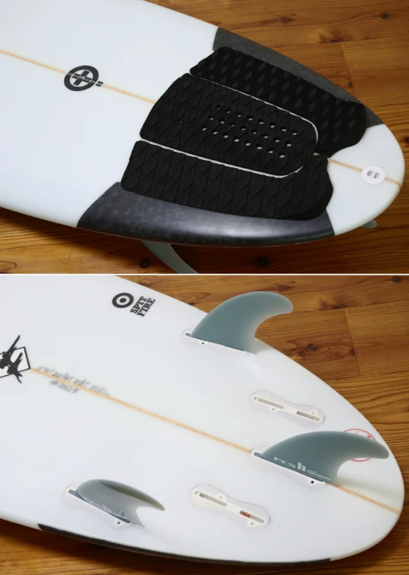 BILT ビルト SPIT FIRE スピットファイヤー 5FIN 中古ショートボード 5`10 tail No.96291650