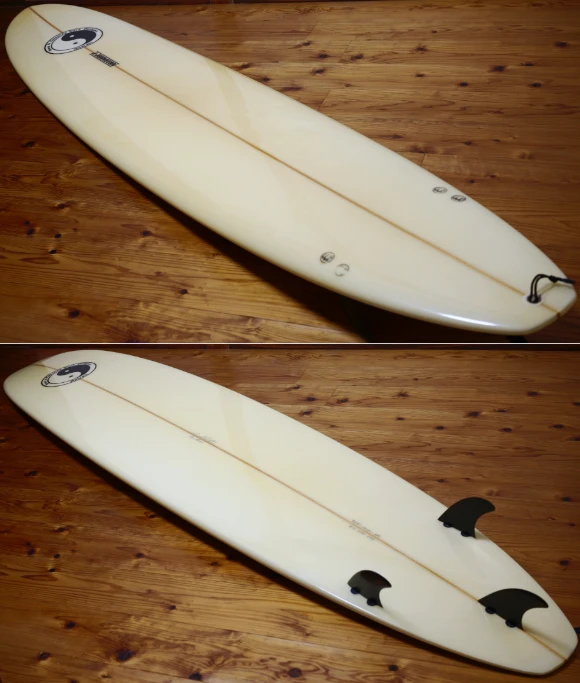 T&C タウンアンドカントリー 中古ロングボード 9`0 J.JOHNSTONシェイプ deck/bottom No.96291652