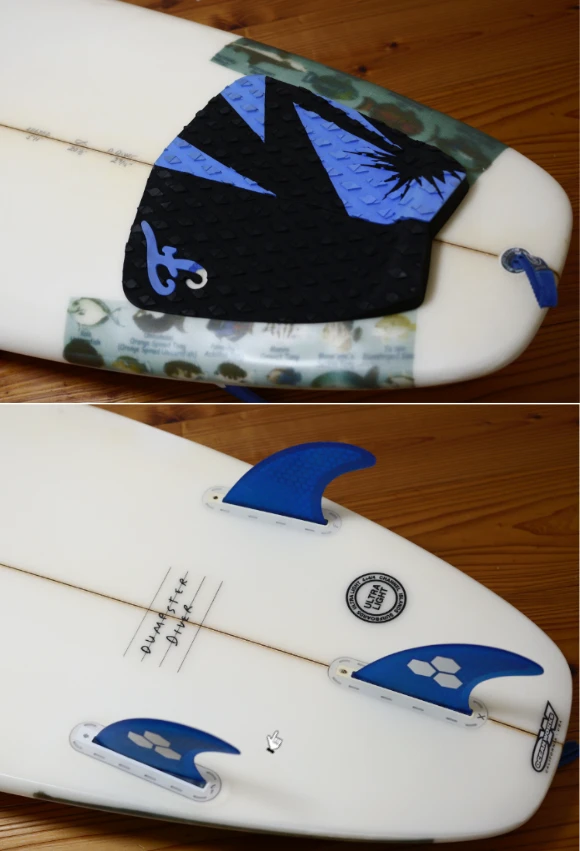 ALMERRIC アルメリック DUMPSTER DIVER 
 中古ショートボード 5`11 tail No.96291661