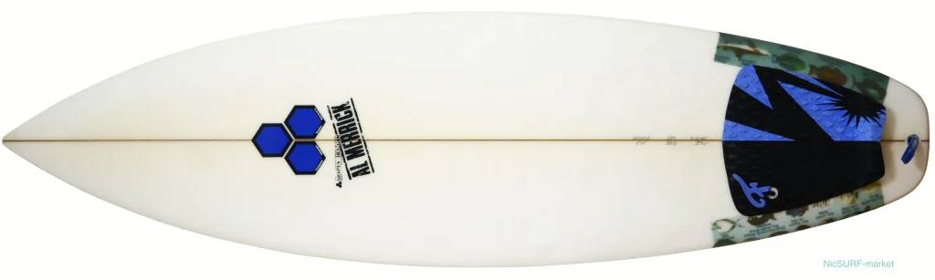 ALMERRIC アルメリック DUMPSTER DIVER 中古ショートボード 5`11 deck-zoom No.96291661