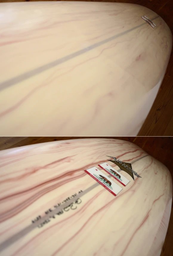 ARROW アローサーフボード ノーズライダー TANNER BECKETT 中古ロングボード 9`4 deck/bottom condition No.96291667