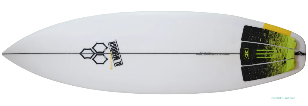 アルメリックサーフボード HAPPY EVERYDAY ハッピーエブリデイ 中古ショートボード 5`7 deck-zoom No.96291669