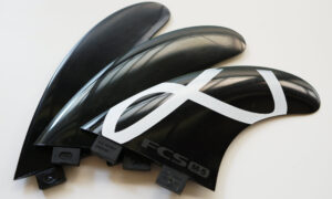 FCS 中古フィン M-5 トライ スラスター ソフトフレックス Mサイズ condition2 No.96291674